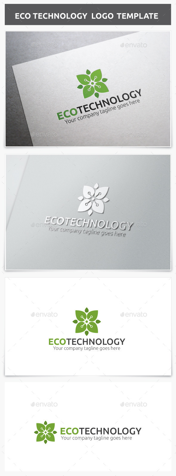 Eco Technology Logo (Nature)