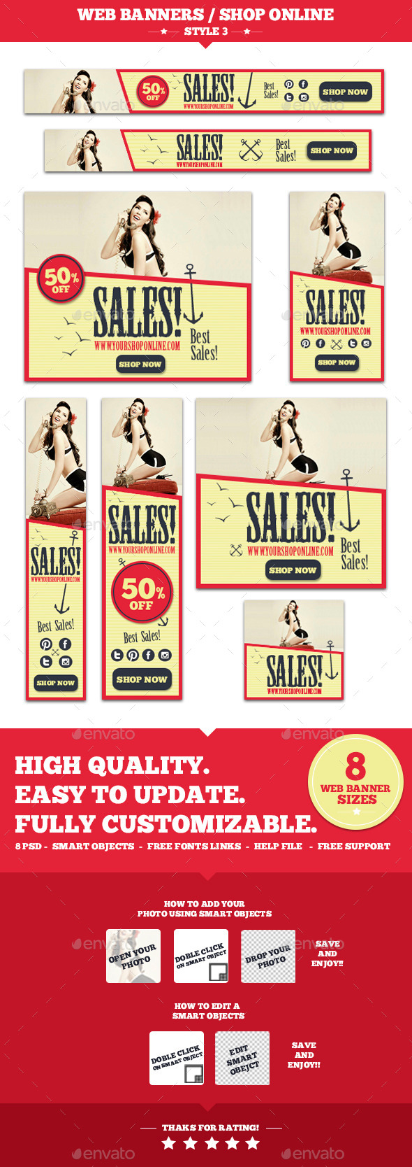 GraphicRiver Web Banners Shop Online Style 3 8930782 GraphicRiver Web Banners Shop Online Style 3 8930782