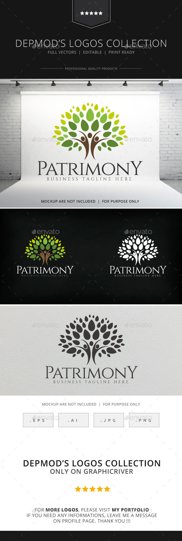 GraphicRiver Patrimony Logo 8932308 GraphicRiver Patrimony Logo 8932308
