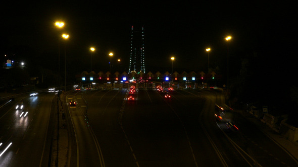 Collection Point for the Payment Toll Road 946 Collection Point for the Payment Toll Road 946