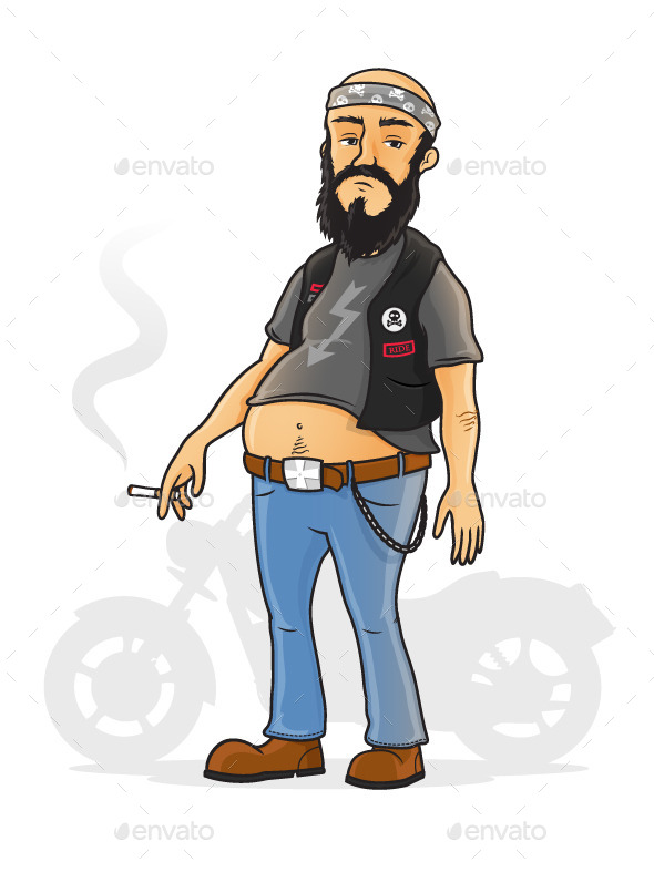 GraphicRiver Biker 8932592 GraphicRiver Biker 8932592