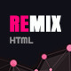 Remix - Music and Band HTML5 Template - ThemeForest Item for Sale