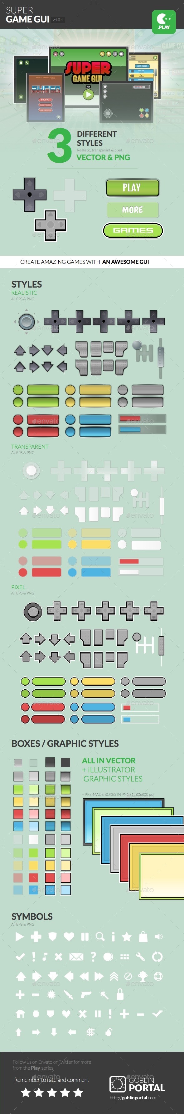 GraphicRiver Super Game User Interface 8933996 GraphicRiver Super Game User Interface 8933996