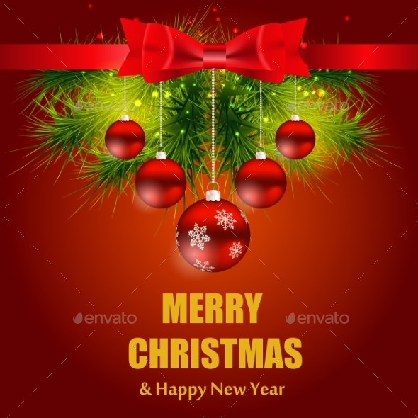 GraphicRiver Christmas and New Year Background 8934191 GraphicRiver Christmas and New Year Background 8934191