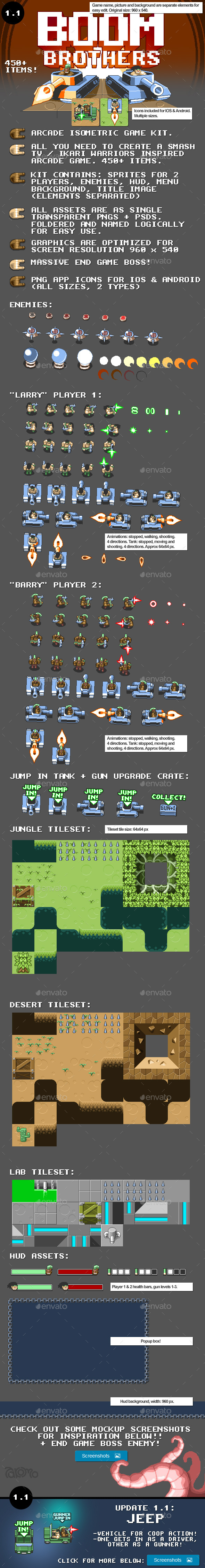 GraphicRiver Isometric Arcade Game Kit 8825486 GraphicRiver Isometric Arcade Game Kit 8825486