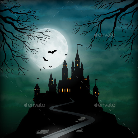 GraphicRiver Fantasy Vector Castle 8935593 GraphicRiver Fantasy Vector Castle 8935593