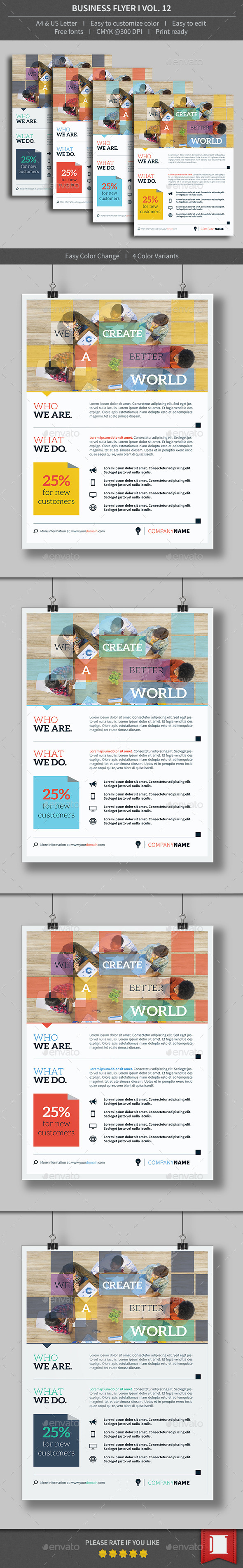 GraphicRiver Business Flyer Volume 12 8924789 GraphicRiver Business Flyer Volume 12 8924789