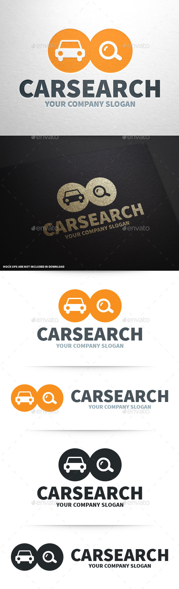 Car Search Logo Template (Objects)