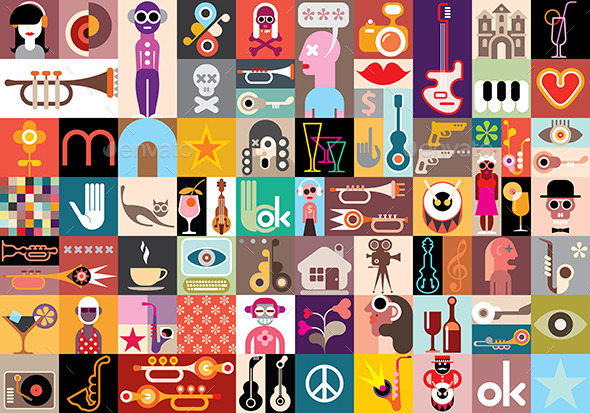 GraphicRiver Pop Art 8937461 GraphicRiver Pop Art 8937461