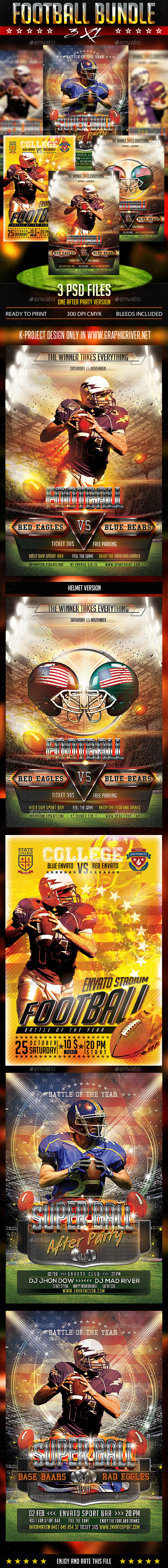 GraphicRiver Football Bundle 8938062 GraphicRiver Football Bundle 8938062