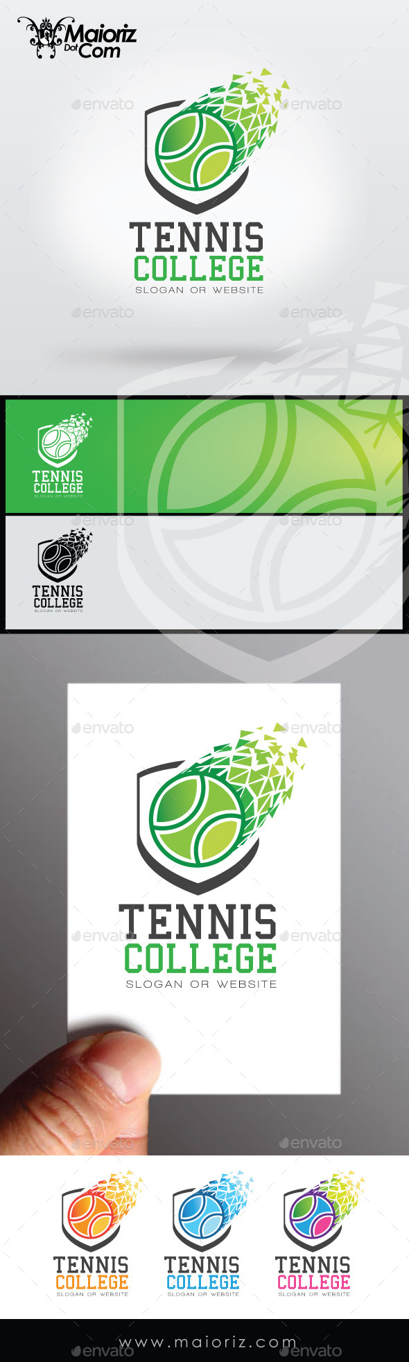 Tennis College Logo (Crests)