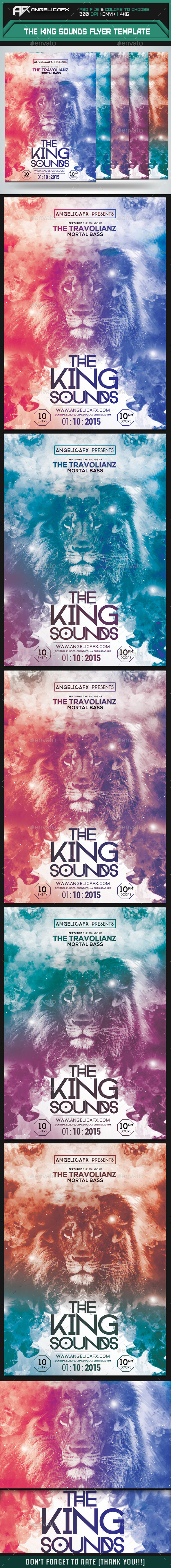 GraphicRiver The King Sounds Flyer Template 8929154 GraphicRiver The King Sounds Flyer Template 8929154