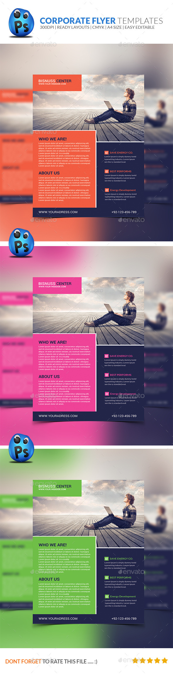 GraphicRiver Corporate Business Flyer Template 8939560 GraphicRiver Corporate Business Flyer Template 8939560