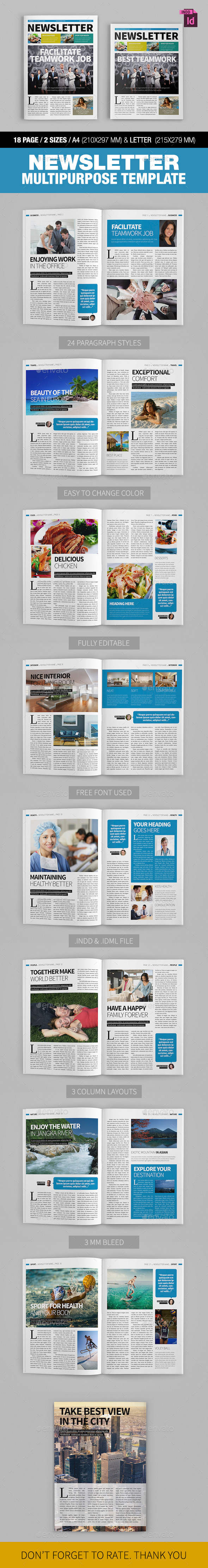 GraphicRiver Newsletter Multipurpose Template 8942891 GraphicRiver Newsletter Multipurpose Template 8942891