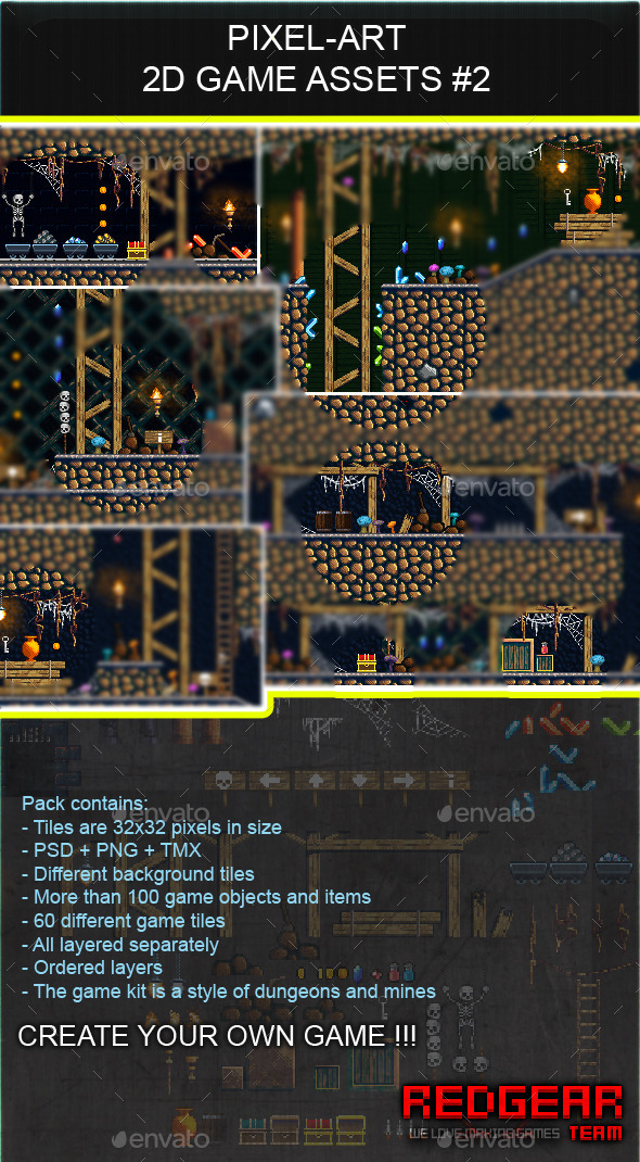 GraphicRiver 2D Pixel Art Game Assets #2 8943367 GraphicRiver 2D Pixel Art Game Assets #2 8943367