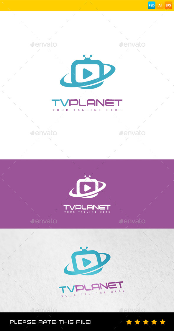 GraphicRiver Tv logo 8937503 GraphicRiver Tv logo 8937503