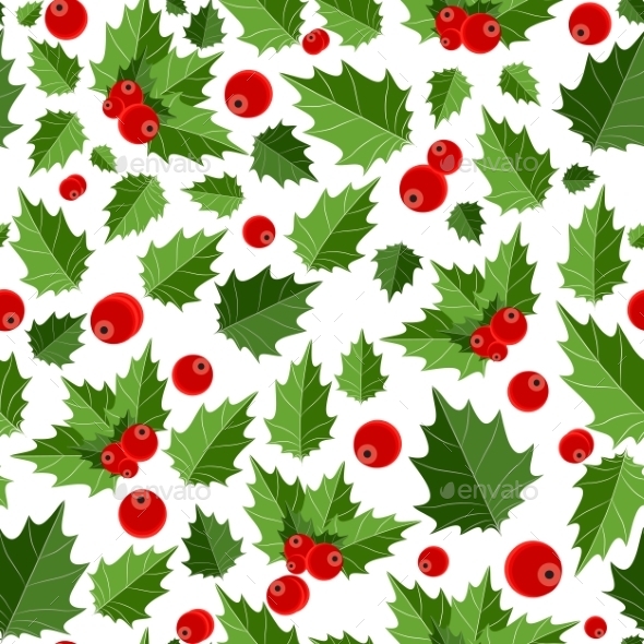 GraphicRiver Abstract Beauty Christmas Berry Seamless Pattern 8944207 GraphicRiver Abstract Beauty Christmas Berry Seamless Pattern 8944207