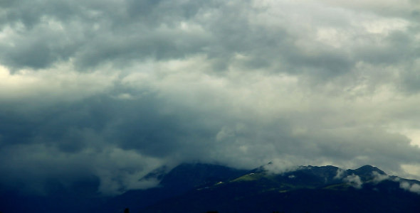 Stormy Clouds in the Mountains Stormy Clouds in the Mountains