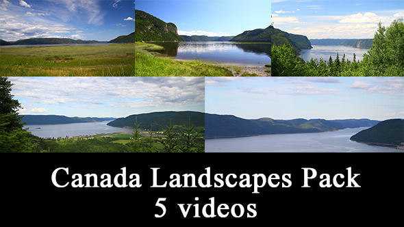 Canadian National Park Landscape Canadian National Park Landscape