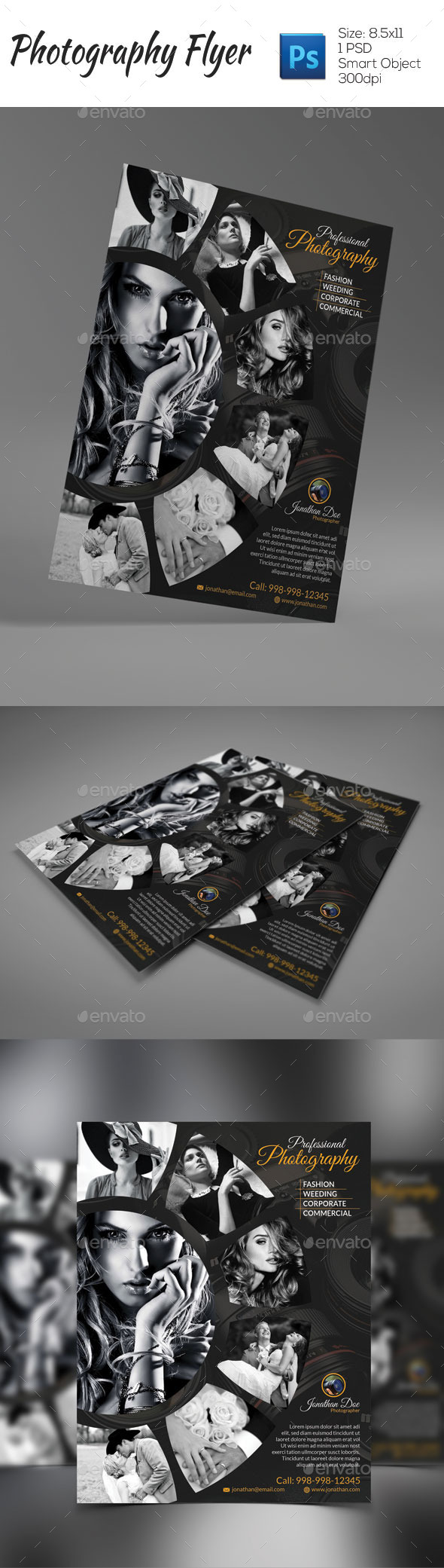 GraphicRiver Photography Flyer 8944824 GraphicRiver Photography Flyer 8944824
