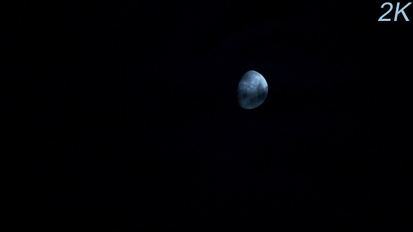 Moon Moving Between Clouds 2 Moon Moving Between Clouds 2