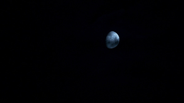 Moon Moving Between Clouds 3 Moon Moving Between Clouds 3
