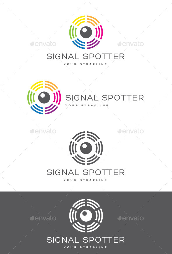GraphicRiver Signal Spotter Logo 8945698 GraphicRiver Signal Spotter Logo 8945698