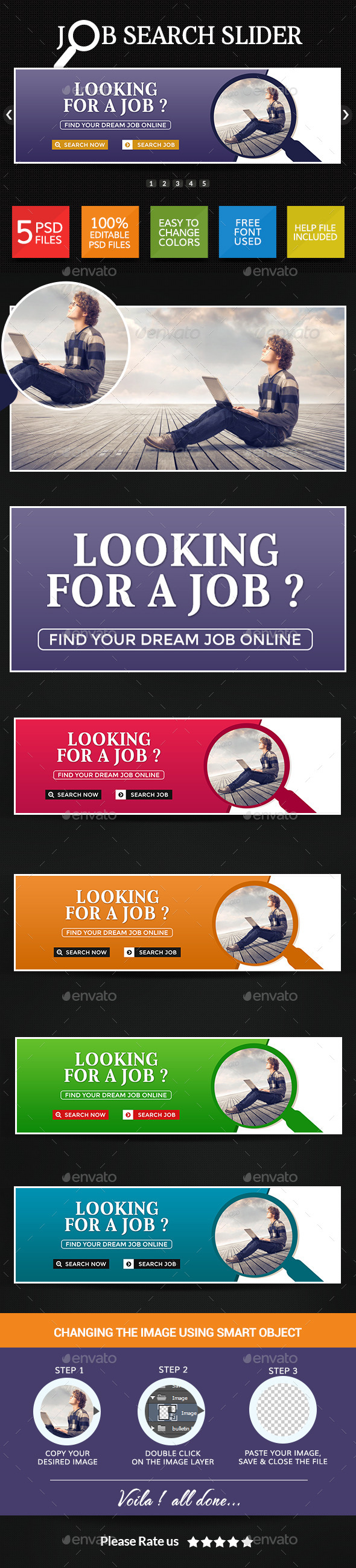 GraphicRiver Job Search Sliders 8946069 GraphicRiver Job Search Sliders 8946069