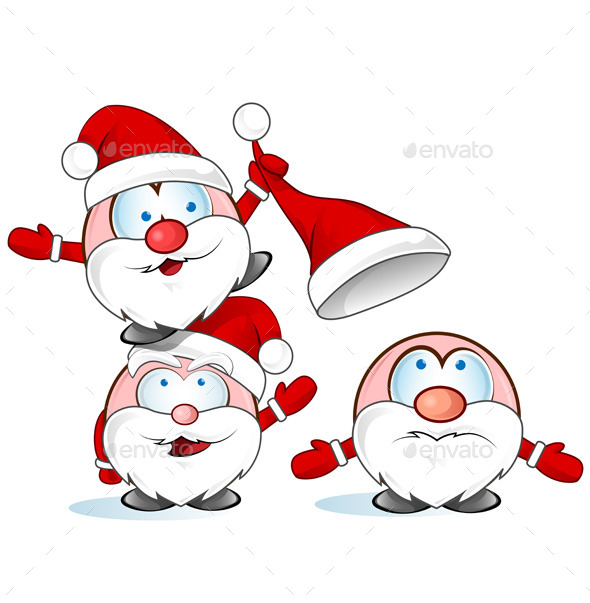 GraphicRiver Santa Claus Cartoon 8946275 GraphicRiver Santa Claus Cartoon 8946275