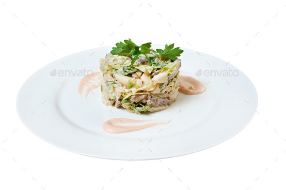 Salad with beef (Misc) Photo Download