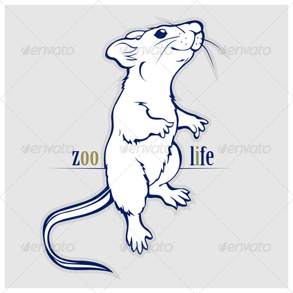 Cartoon Rat or Mouse