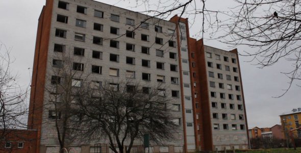 Abandoned Dormitory Building Abandoned Dormitory Building