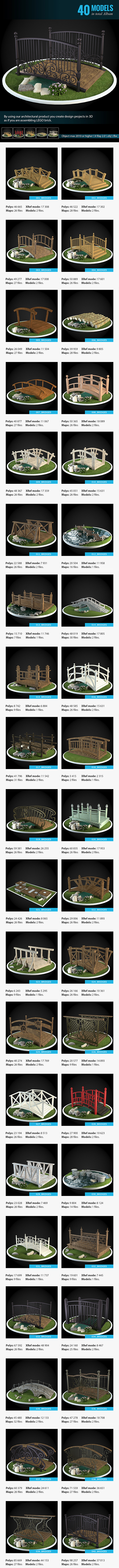 3DOcean Collection of Bridges 8946804 3DOcean Collection of Bridges 8946804