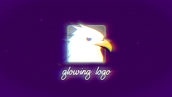 Glowing Logo Glowing Logo