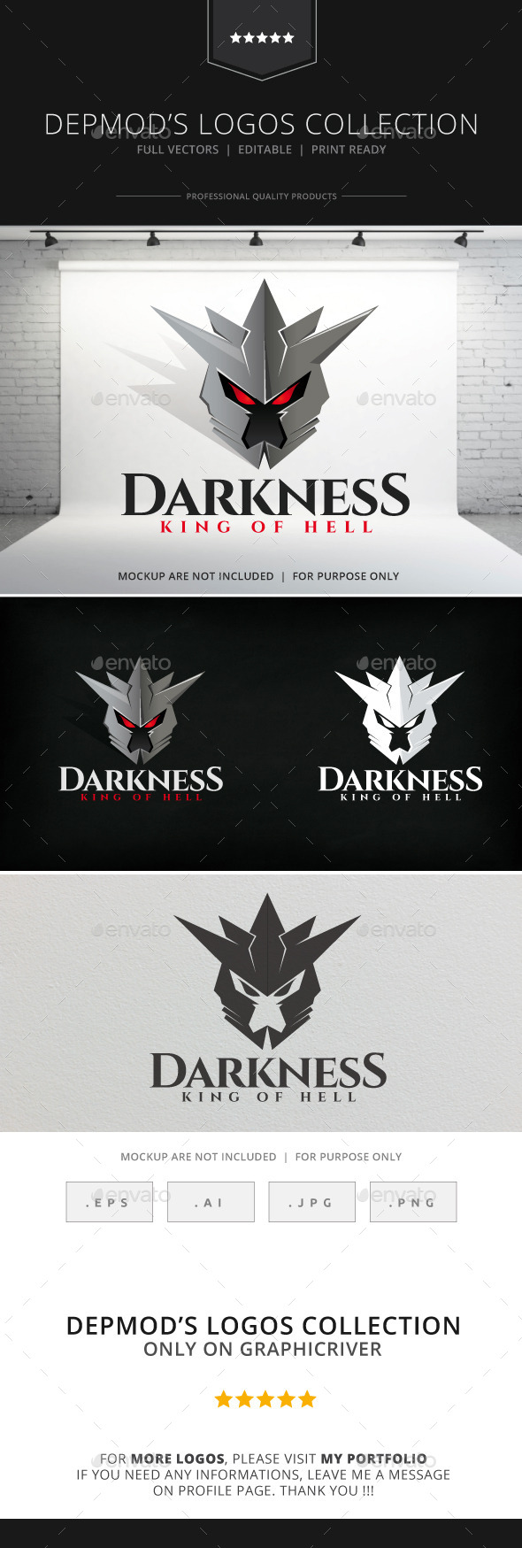 GraphicRiver Darkness Logo 8948913 GraphicRiver Darkness Logo 8948913
