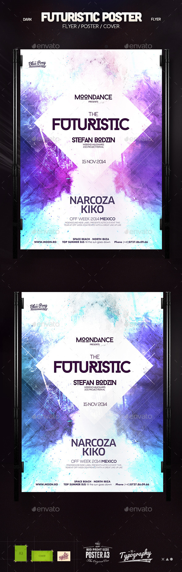 GraphicRiver Futuristic Poster 8949449 GraphicRiver Futuristic Poster 8949449