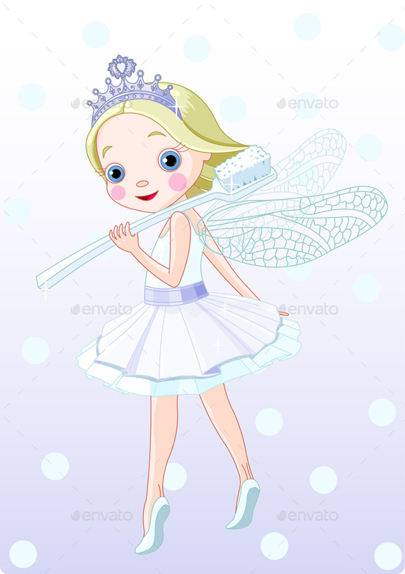 Tooth Fairy with Toothbrush