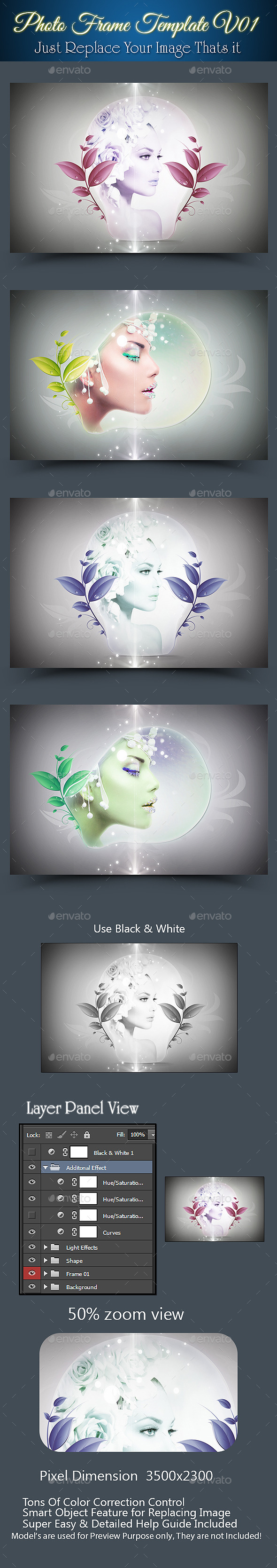 GraphicRiver Photo Frame Template V01 8952005 GraphicRiver Photo Frame Template V01 8952005
