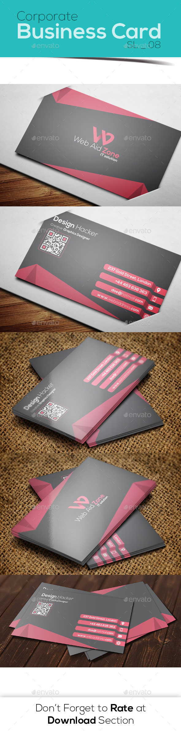 Corporate Business Card 08 (Corporate)