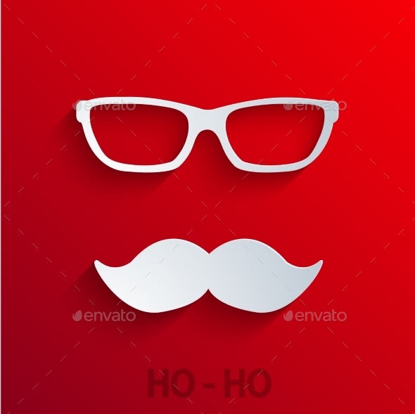GraphicRiver Vector Modern Concept Santa Claus Icon on Red 8953002 GraphicRiver Vector Modern Concept Santa Claus Icon on Red 8953002