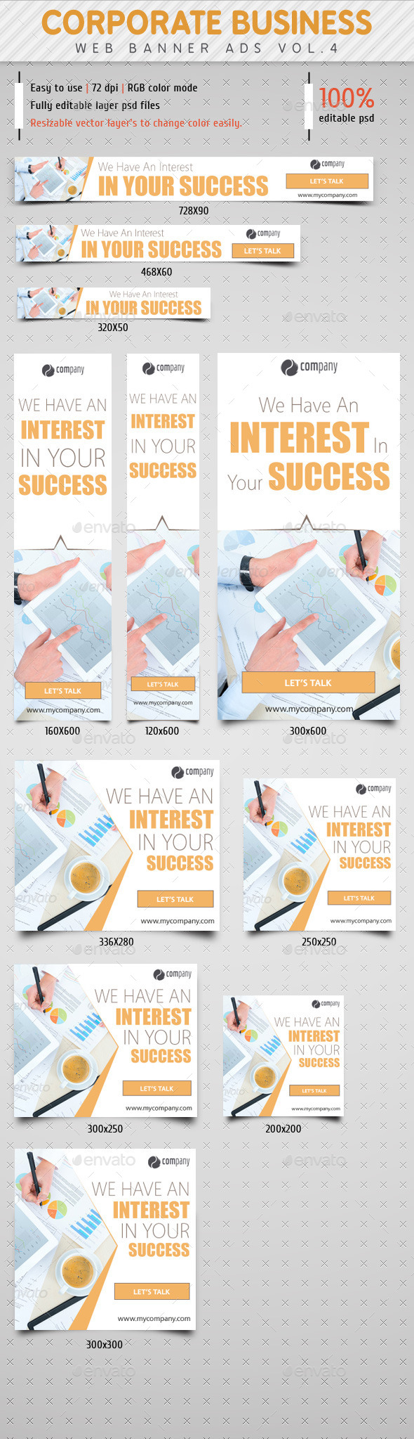 Corporate Web Banner Ads Vol.4 (Banners & Ads)