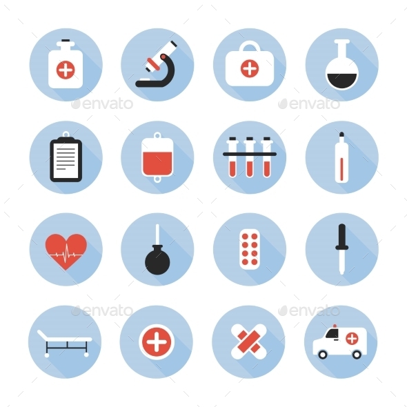 GraphicRiver Medical and Health Vector Colourful Icons Set 8953416 GraphicRiver Medical and Health Vector Colourful Icons Set 8953416