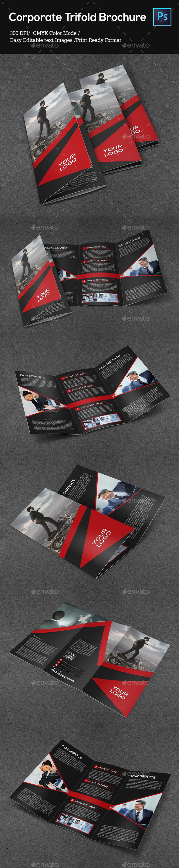 GraphicRiver Corporate Trifold Brochure 8954756 GraphicRiver Corporate Trifold Brochure 8954756