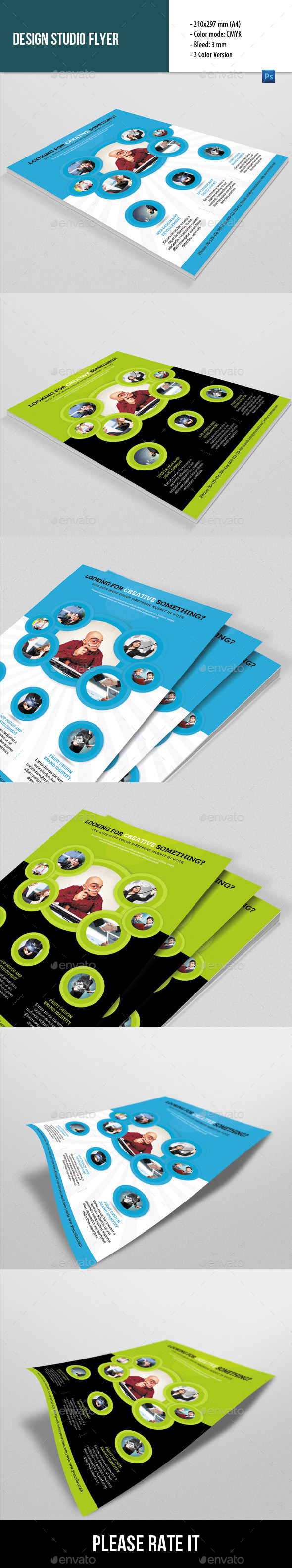 GraphicRiver Flyer Template for Design Studio 8956162 GraphicRiver Flyer Template for Design Studio 8956162