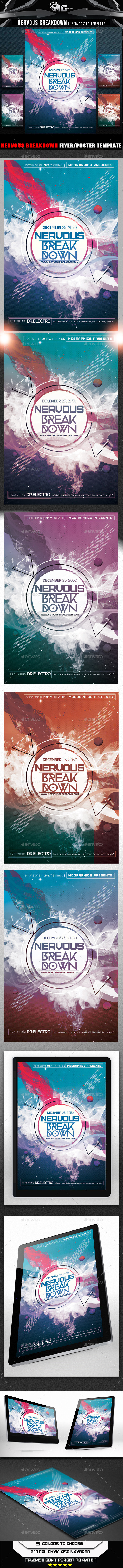 GraphicRiver Nervous Break Down Flyer Template 8958882 GraphicRiver Nervous Break Down Flyer Template 8958882
