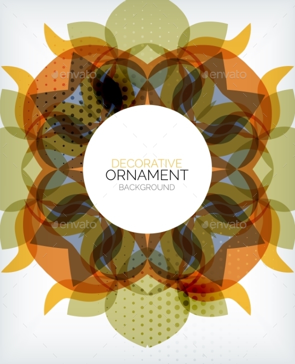 GraphicRiver Decorative Retro Ornaments Background 8960092 GraphicRiver Decorative Retro Ornaments Background 8960092