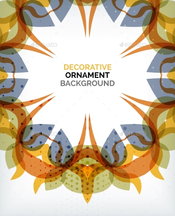 GraphicRiver Decorative Retro Ornaments Background 8960095 GraphicRiver Decorative Retro Ornaments Background 8960095