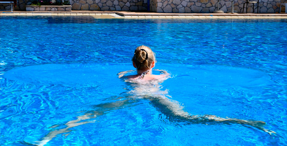 Girl In The Pool Girl In The Pool