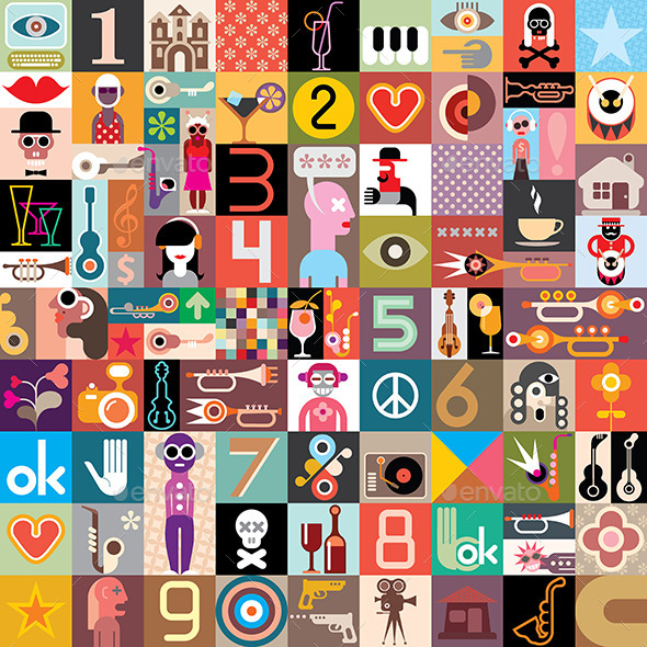 GraphicRiver Art Collage 8962136 GraphicRiver Art Collage 8962136