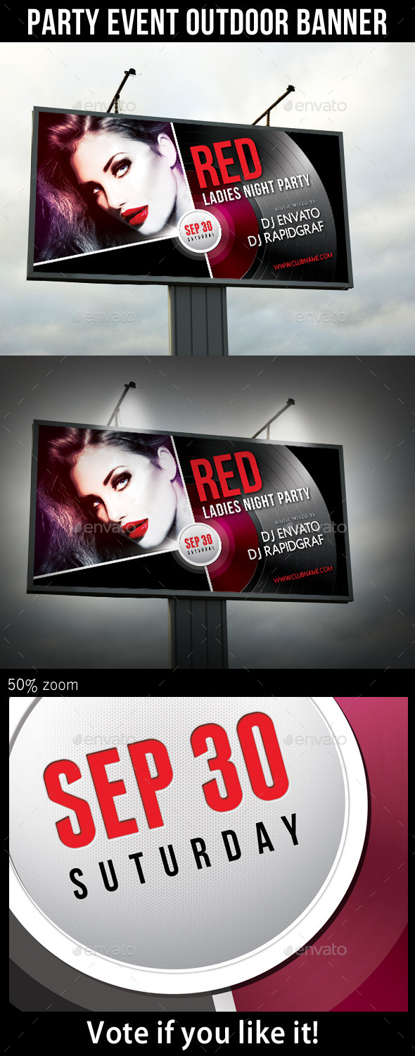 GraphicRiver Party Event Outdoor Banner 05 8962180 GraphicRiver Party Event Outdoor Banner 05 8962180